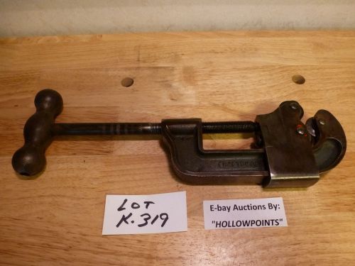 CRAFTSMAN vintage PIPE or TUBING CUTTER 2R Capacity 2 1/2&#034; HEAVY DUTY FARM PUMP