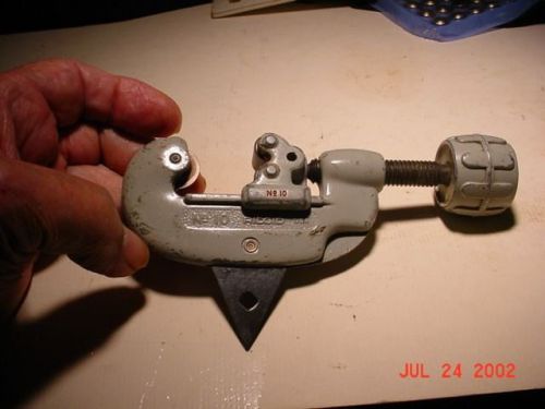 ridgid # 10 tubing cutter low use on plastic tubing must C free shipping usa