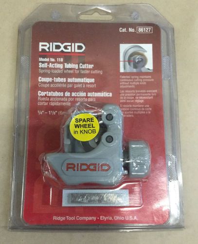 Ridgid 118 Pipe Cutter 1/8 To 1 1/8