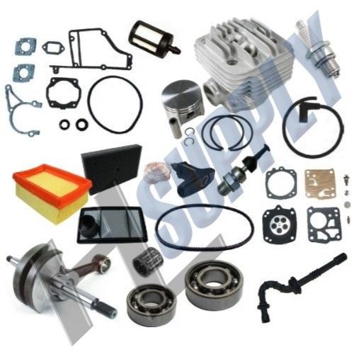 Stihl ts400 overhaul kit cylinder piston crank gaskets for sale