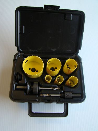 Starrett industrial hole saw 6 pc. kit kv1092 for sale