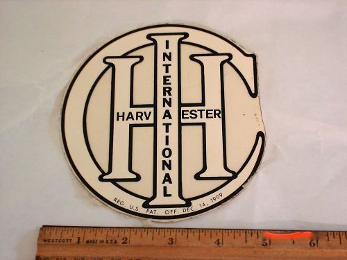 &#034;International Harvester&#034; Round  Decal for Antique gas engine