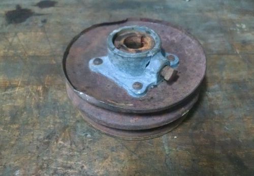 Antique Vintage Stationary Maytag Single Cylinder Engine Flywheel Hub And Pulley