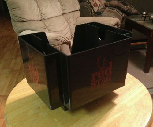 RED STAG JIM BEAM BAR CADDY NAPKIN HOLDER / DISPLAY