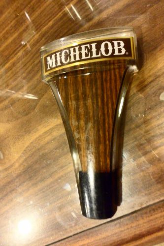 COMMERCIAL LARGE &#034;MICHELOBE&#034; BEER,KEG,DRAFT,TAP HEAVY ACRYLIC  HANDLE
