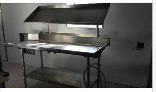 Stainless Steel Commercial Dish Table-Hobart Washer Machine