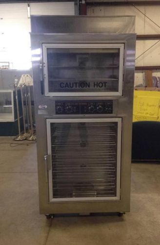 Xlnt nu-vu sub-123 display glass door oven proofer combo w/12 racks 220v ac 1-ph for sale