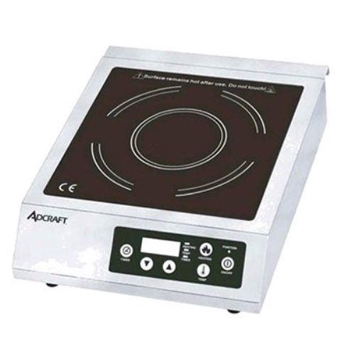 Adcraft countertop stainless steel 180 minute timer induction cooker, 120 volts for sale