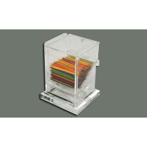 New winco actd-3 acrylic toothpick dispenser for sale