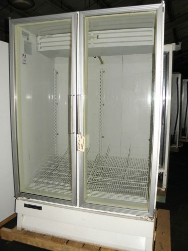 UNIVERSAL NOLIN TWO DOOR LOW TEMP ICE CREAM MERCHANDISE DISPLAY FREEZER