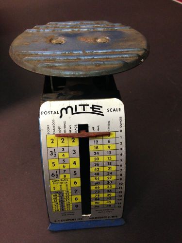 Vintage Postal Mite Scale 1953