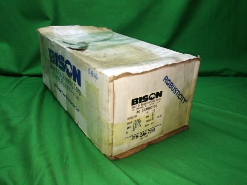 BISON AC GEARMOTOR 1/6 HP 115/230V RATIO 28:1 TORQUE 165 016-246-7028