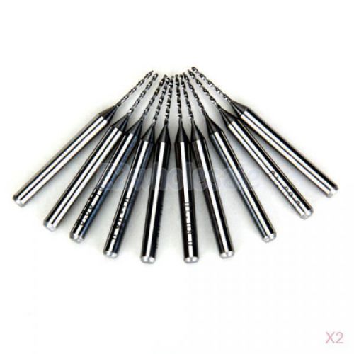 2x set of 10pcs pcb print circuit board drills 0.8mm weldding iron cutting for sale