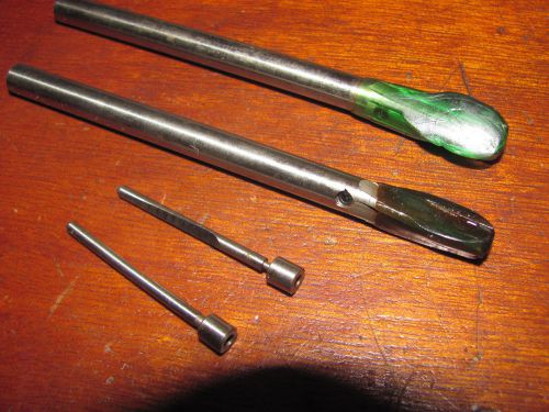 LOT OF 2 NEW INTERCHANGABLE COUNTERBORE 9/32 DIAMETER WITH 3/16&#034; PILOTS