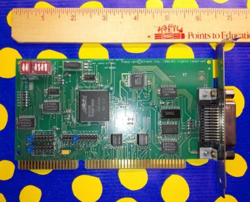 IOTech 469-4000 GPIB IEEE-488 AT488A ISA 16-Bit I/O Card Rev E