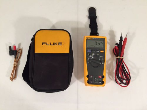 FLUKE 179 TRUE RMS MULTIMETER / LEADS / FLUKE CASE / GREAT CONDITION!!!