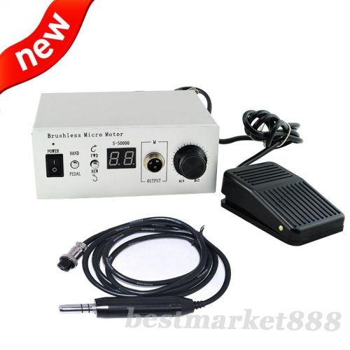 Sale non-Carbon Brush Brushless Jewelry Micromotor Polishing + Unit Handpiece CE