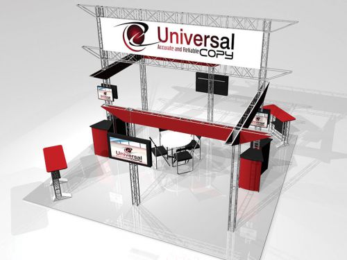 20x20 truss trade show exhibit rental cov2020 for sale