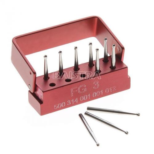 Dental Tungsten Steel drills/burs FG-3 For high speed handpieces 10Pcs/Pack