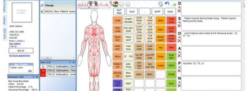 Discounted 60% - EMR CHIROPRACTIC Patient Management Software - Vitalogics