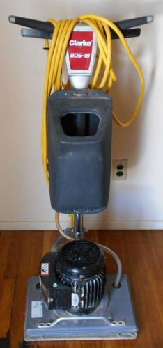 CLARKE BOS-18, ORBITAL FLOOR MACHINE WITH TANK, SANDER, FINISHER,