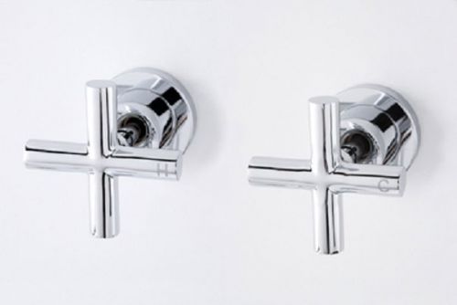 Linsol dom high living crossed wall top tap assemblies - jumper valve for sale