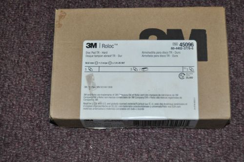 3M 45096 Roloc 60-4402-3778-6 New Disc Pad TR Hard