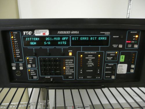 TTC FIREBERD 6000A Communications Analyzer Option 6005 Unknown Working Cond.