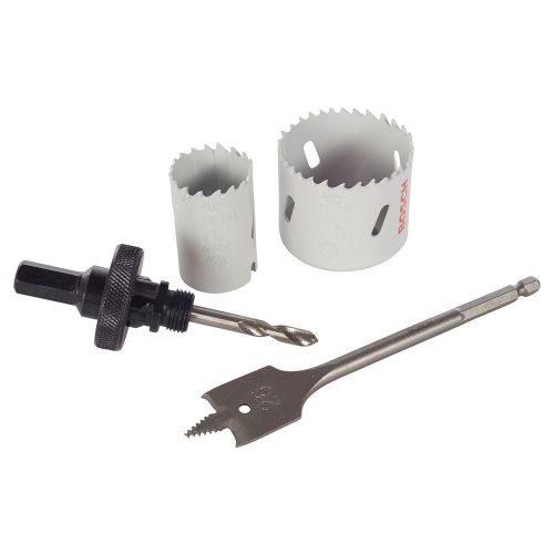 Bosch Door Locks Holesaw Installation Kit 4pc