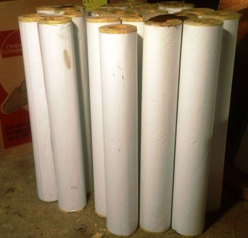 LOT New Unused Owens-Corning SSL II Fiberglass Insulation for 2  1/2 ” Pipe (approx)