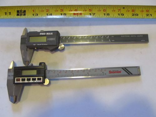 2 digital calipers  for parts 1 Starrett