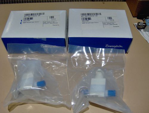 4 NEW Swagelok NXT-DRP41ANCNC-WH   Manual TEFLON Valve