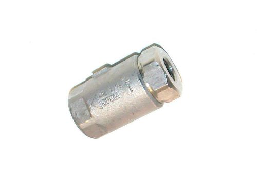 New stainless steel apollo conbraco check valve 1/4 npt model 125-s 400-wog for sale