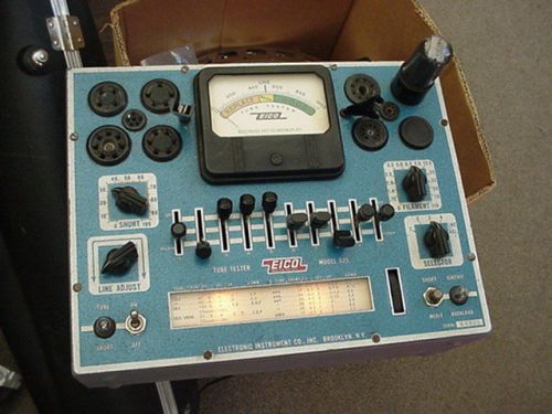 EICO MODEL 625 TUBE TESTER   works well