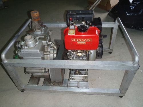 YANMAR DIESEL PERISTALTIC TRASH PUMP.