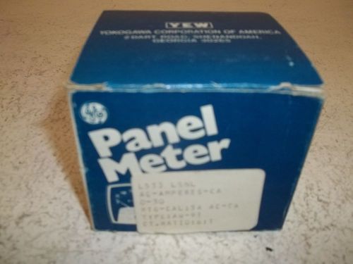 YOKOGAWA L533 LSNL PANEL METER 0-30AMP *NEW IN A BOX*