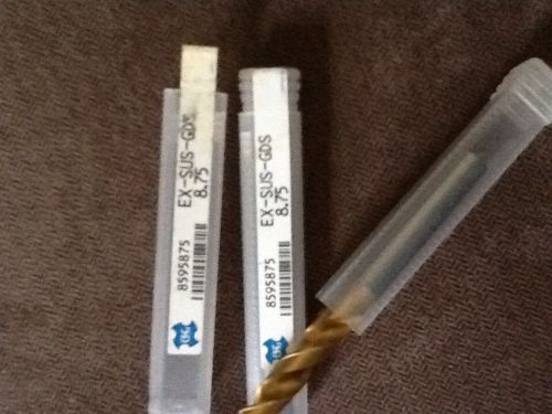 2 New OSG 8.75 EX-SUS-GDS 8595875 Drills