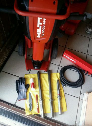 Hilti te 3000 avr brushless breaker 120v strong, -warranty august/2016-loaded@ for sale