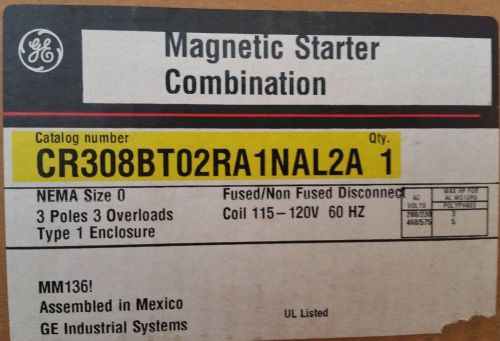 MAGNETIC STARTER COMBINATION