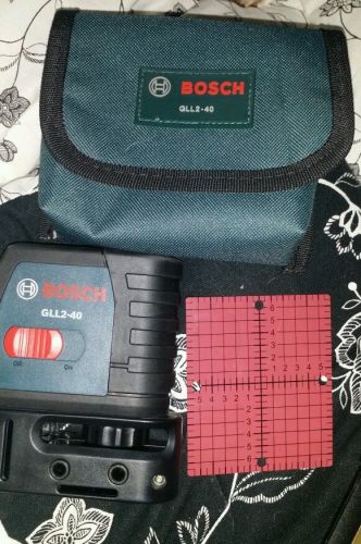 Bosch gll2-40 laser level for sale