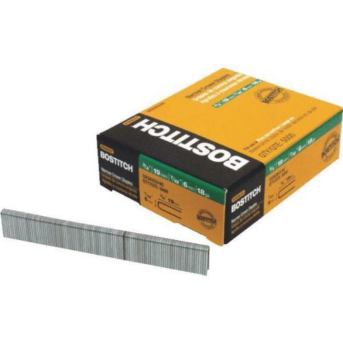 Stanley bostitch sx50353/4g galvanized finish staples-3/4&#034; galv finish staple for sale