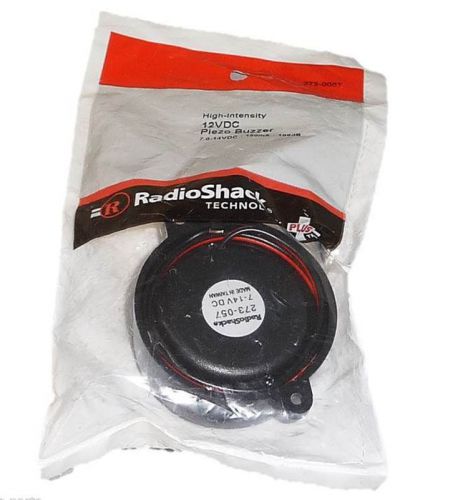 Radioshack 108DB PIEZO BUZZER Model 273-0057 12VDC 108dB