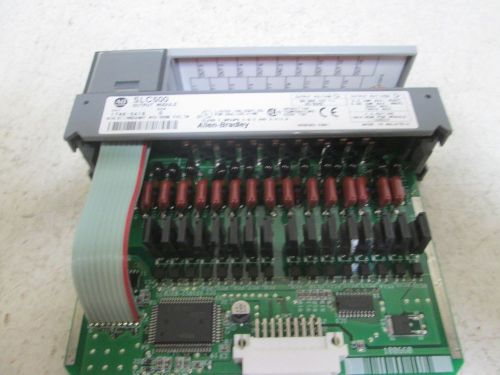 ALLEN BRADLEY 1746-0A16 SERIES D OUTPUT MODULE *NEW OUT OF BOX*