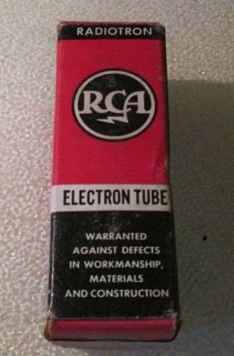 VACUUM TUBE RCA 1X2A RECEIVER TV HAM RADIO  NOS Untested