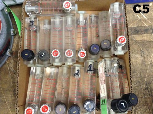 Grab Box of 16 Air Pneumatic Flow Meter