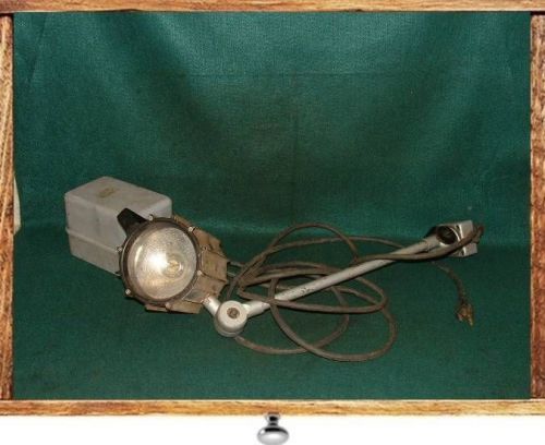 WALDMANN HALOGEN ARTICULATING ARM WORK LIGHT LATHE ATLAS SOUTH BEND MYFORD LOGAN