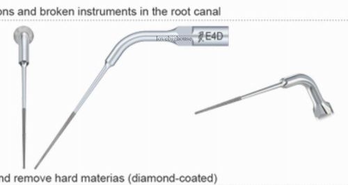 10PC Ultrasonic Scaler EndodonticsTip Diamond Coated E4D WP EMS Scaler Handpiece