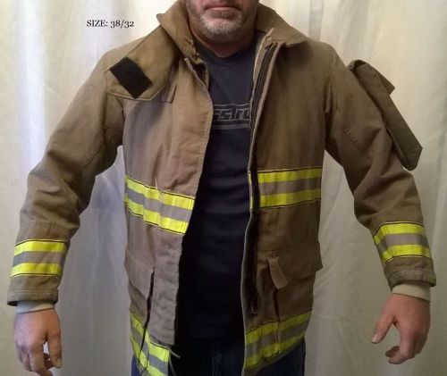 38x32 Jacket Coat Firefighter Bunker Fire Gear GLOBE GX-7