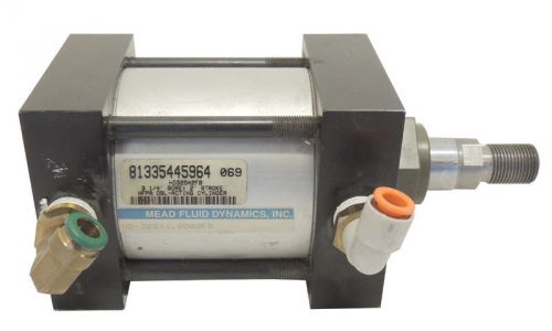 Mead fluid hd1-325x2-fb dynamic air cylinder 3-1/4&#034; bore 2&#034; stroke nfpa/warranty for sale