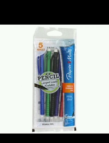 Paper Mate Write Bros. 0.7mm Mechanical Pencils, 5 Assorted Pencils (74402)